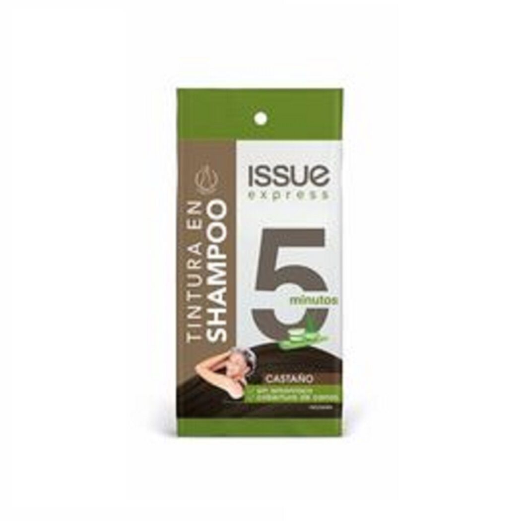 Issue Express Tintura en Shampoo Castaño