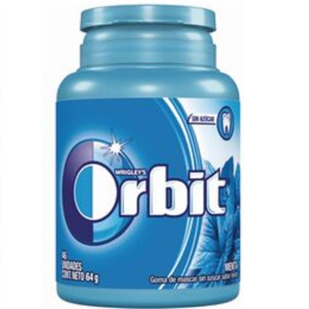 Orbit Botella Menta 46 Unidades