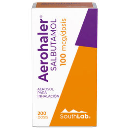 Aerohaler Salbutamol 100mcg/dosis Aerosol para Inhalación 200 Dosis