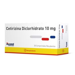 Cetirizina (B) 10mg 30 Comprimidos Recubiertos