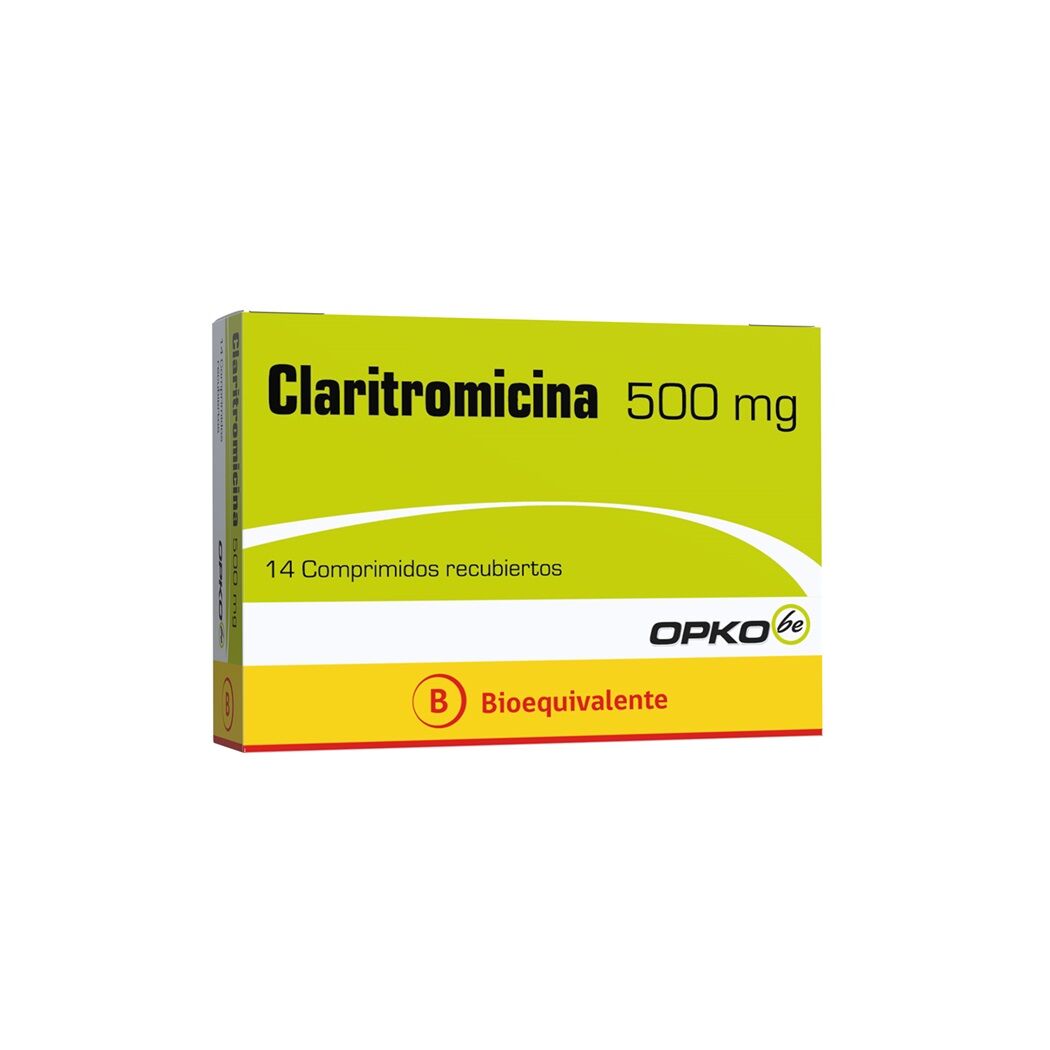 Claritromicina (B) 500mg 14 Comprimidos Recubiertos