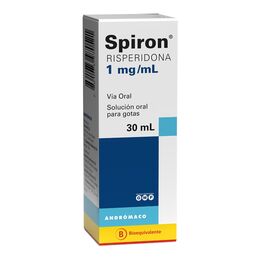 Spiron (B) Risperidona 1mg/ml Gotas 30ml