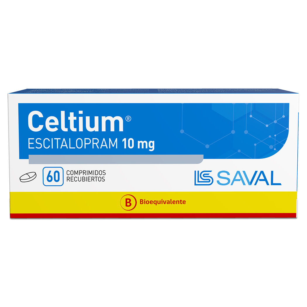 Celtium (B) Escitalopram 10mg 60 Comprimidos Recubiertos