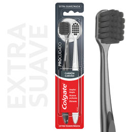 Cepillo de Dientes Colgate Pro Cuidado Charcoal 2 Unidades
