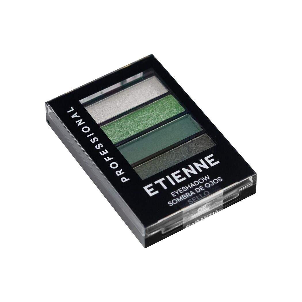 Etienne Paleta de Sombras x4 Professional N05 Tonos Green