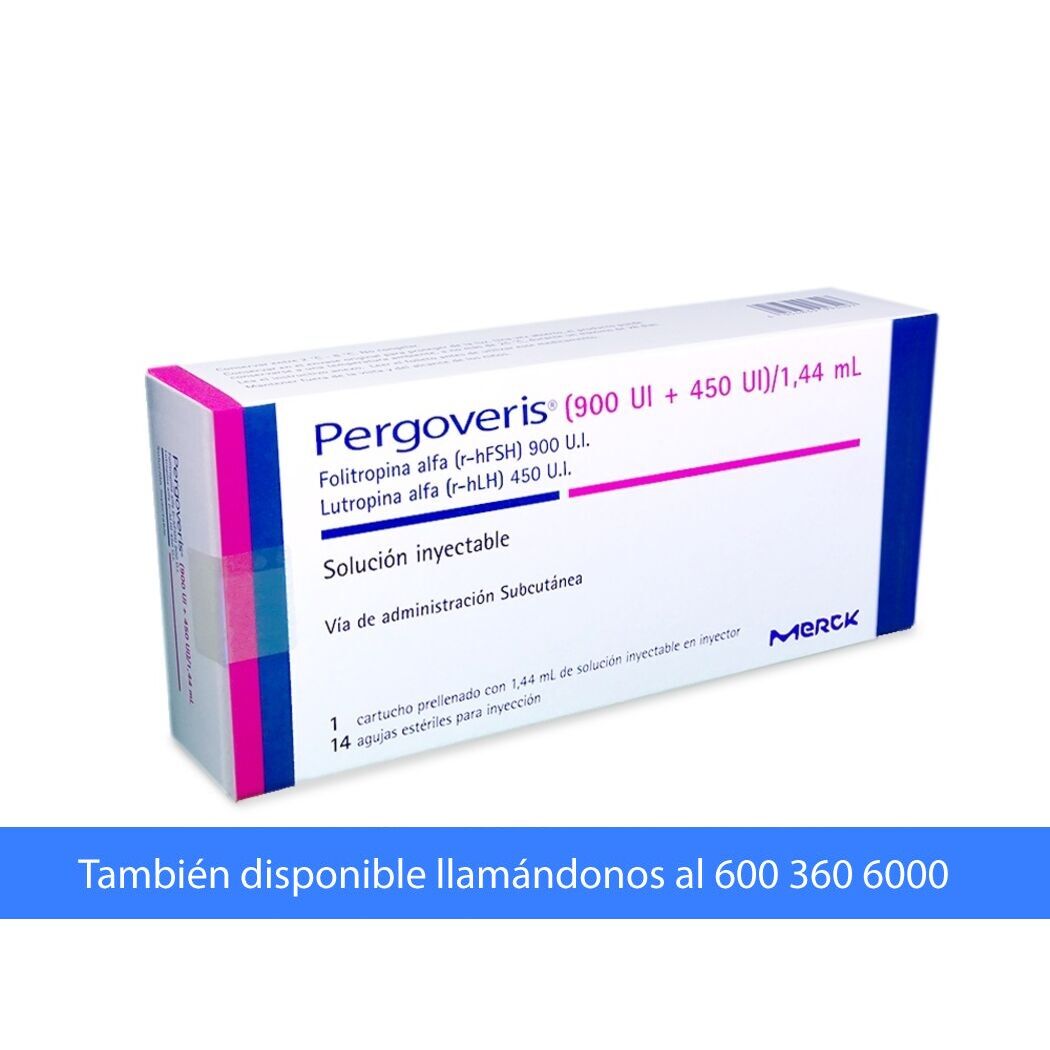 Pergoveris 900U.I/450U.I 1.44ml Solución Inyectable 1 Pluma