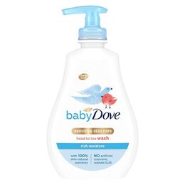 Baby Dove Líquido Rich Moisture Pum 400ml