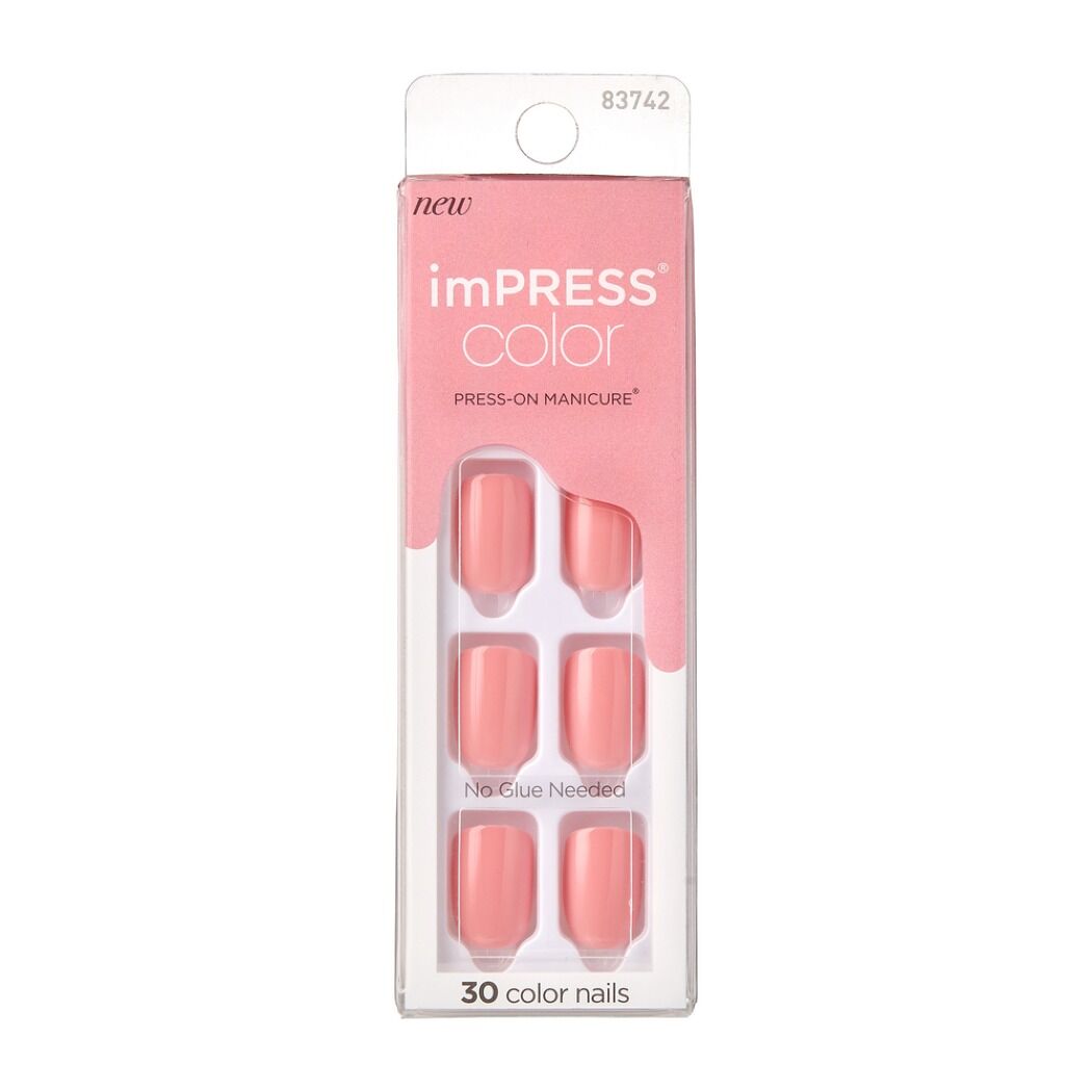 Uñas Impress Color Pretty Pink