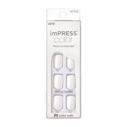 Unas-impress-color-press-on-frosting