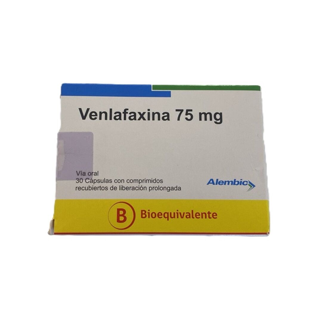 Venlafaxina (B) 75mg 30 Comprimidos Prolongados