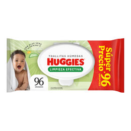 Toallas Húmedas Huggies Limpieza Efectiva 96 Unidades