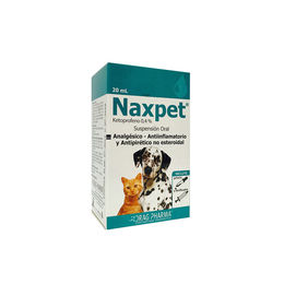 Naxpet Ketoprofeno Perros y Gatos 0.4mg/ml Solución Oral 20ml