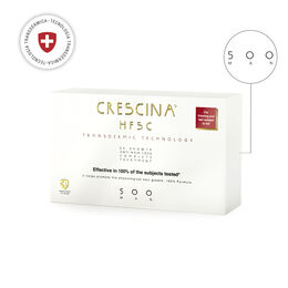 Crescina Transdermic HFSC Complete Treatment 500 Man