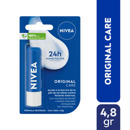 NIVEA Bálsamo Labial Original Care 4.8g