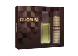 Estuche Quorum Eau de Toilette 100 ml + Desodorante Spray 150 ml