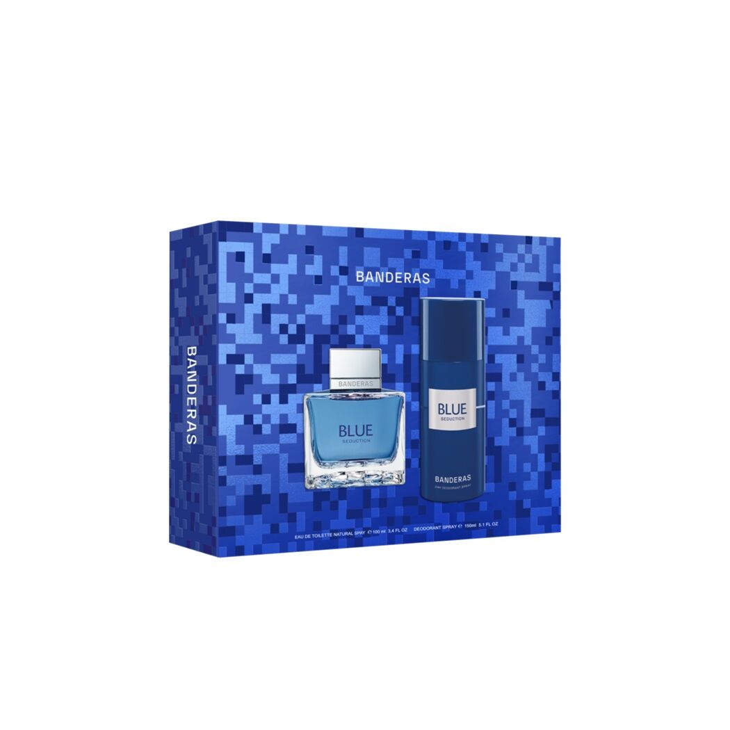 Banderas Perfume Estuche Blue Seduction For Men Eau de Toilette 100 ml + 24h Desodorante Spray 150 ml