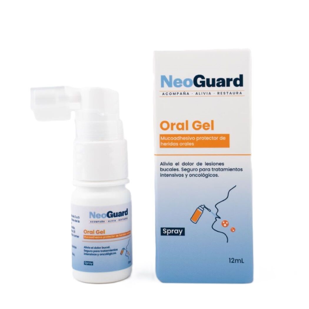 Neoguard Oral Gel Spray Mucoadhesivo Protector de Heridas Orales 12ml