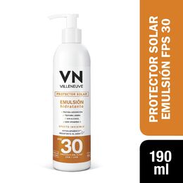 Protección Solar Emulsión VN FPS 30 190ml