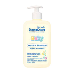 Simond's Dermocream Baby Wash Shampoo Avena Prebiótico 400ml