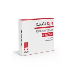 Rumada Ezetimiba 10mg / Rosuvastatina 5mg 30 Comprimidos