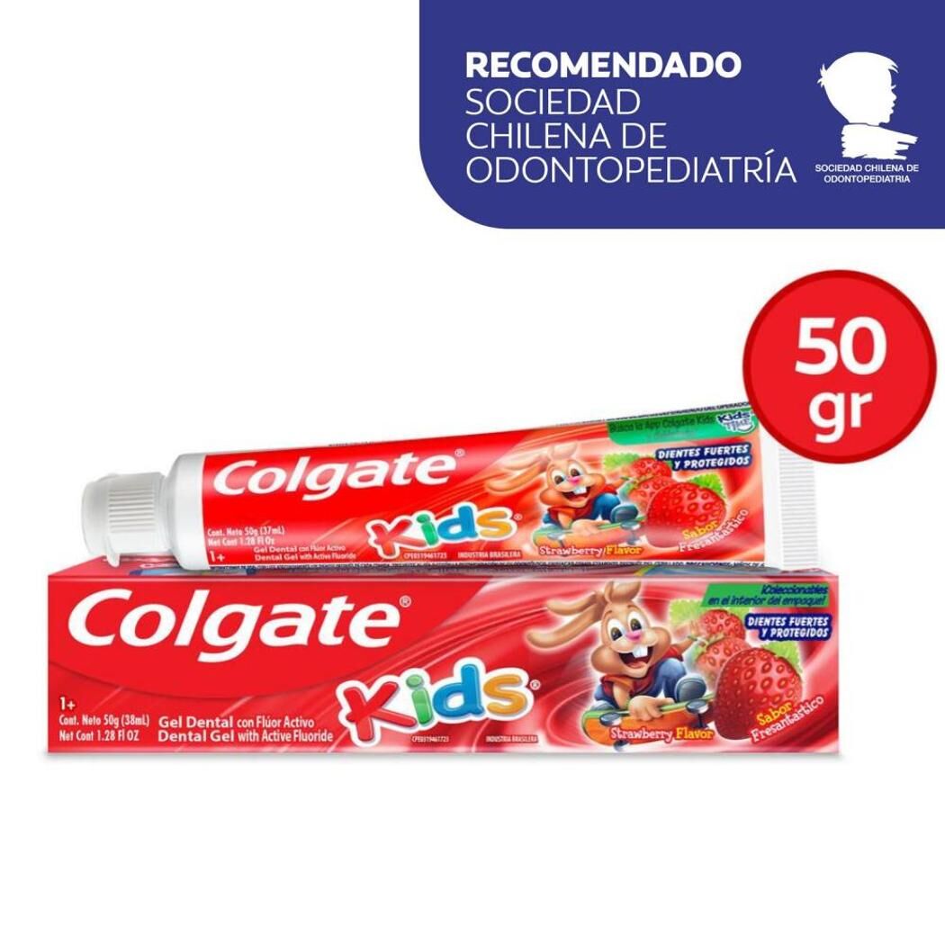Gel Dental Kids Frutilla 50g
