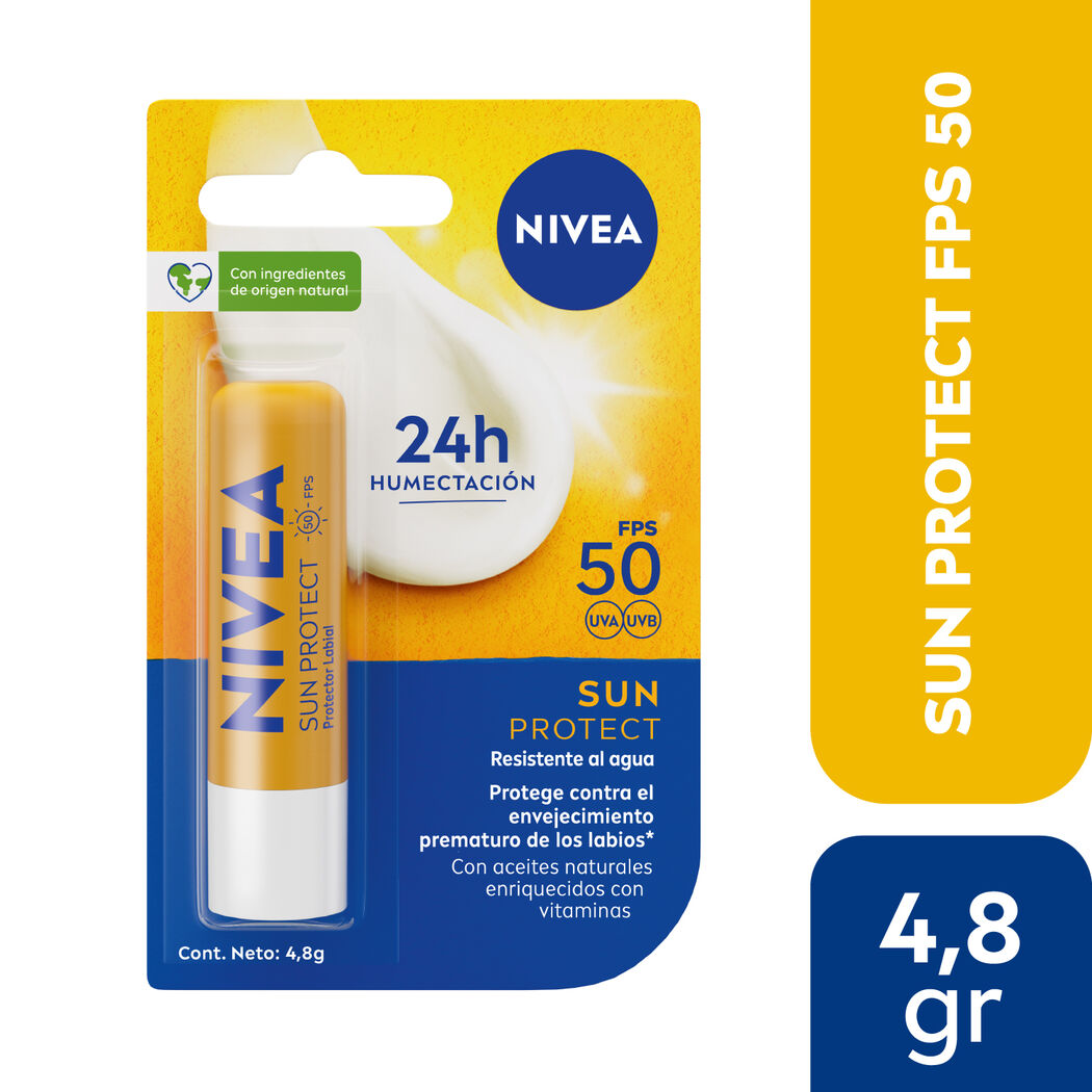 NIVEA Bálsamo Labial Sun Protect FPS50 4.8g