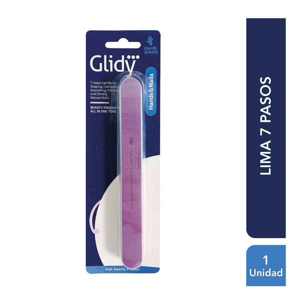 Glidy lima 7 pasos