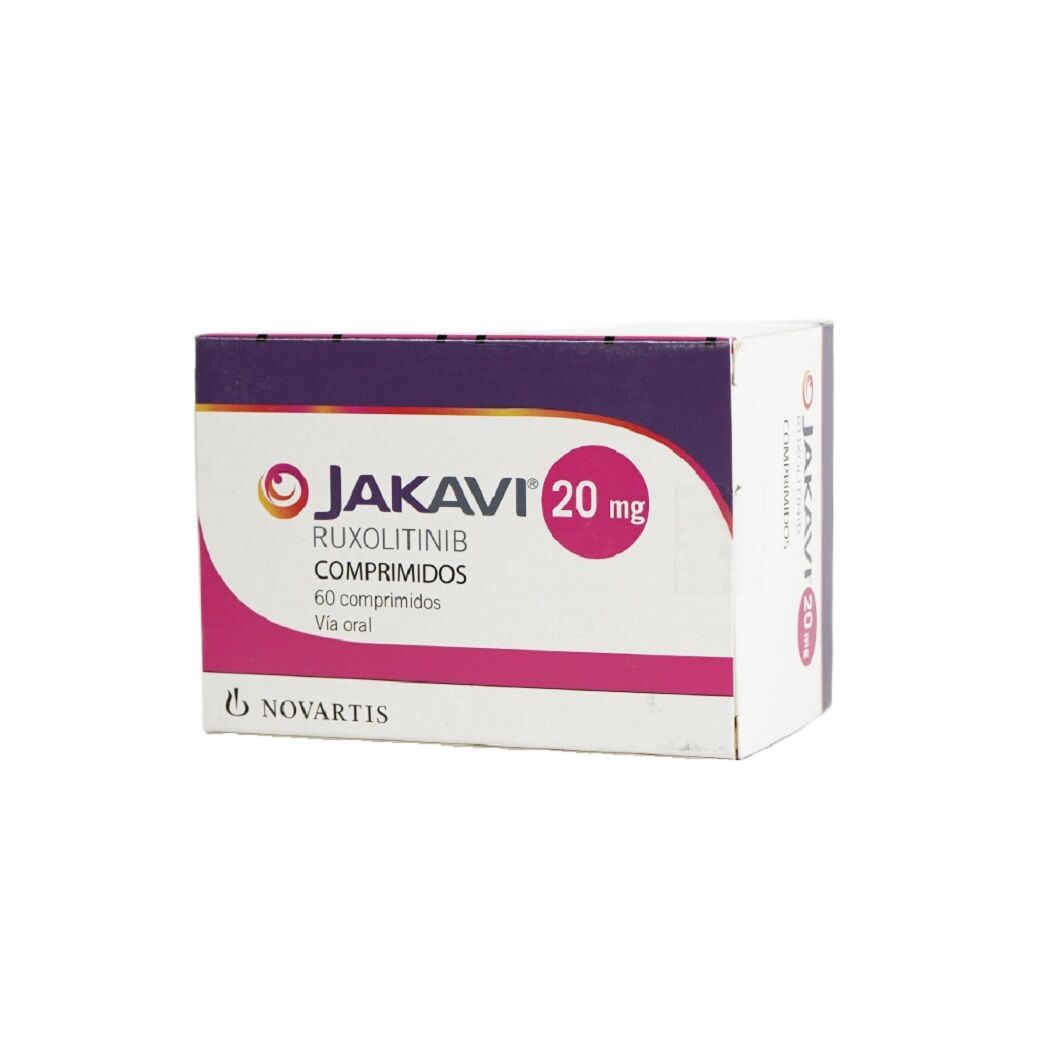 Jakavi Ruxolitinib 20mg 60 Comprimidos