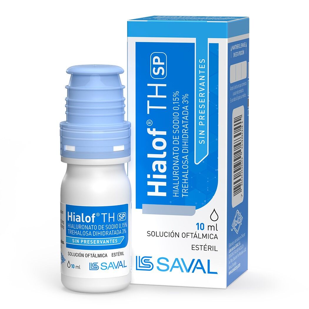 Hialof-TH SP Hialuronato Sódico / Trehalosa Solución Oftálmica 10ml