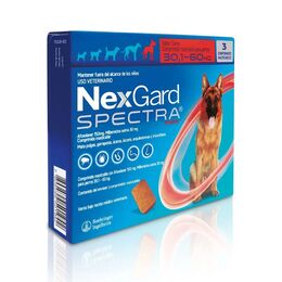 Nexgard Spectra 30.1-60kg 3 Comprimidos Masticables	