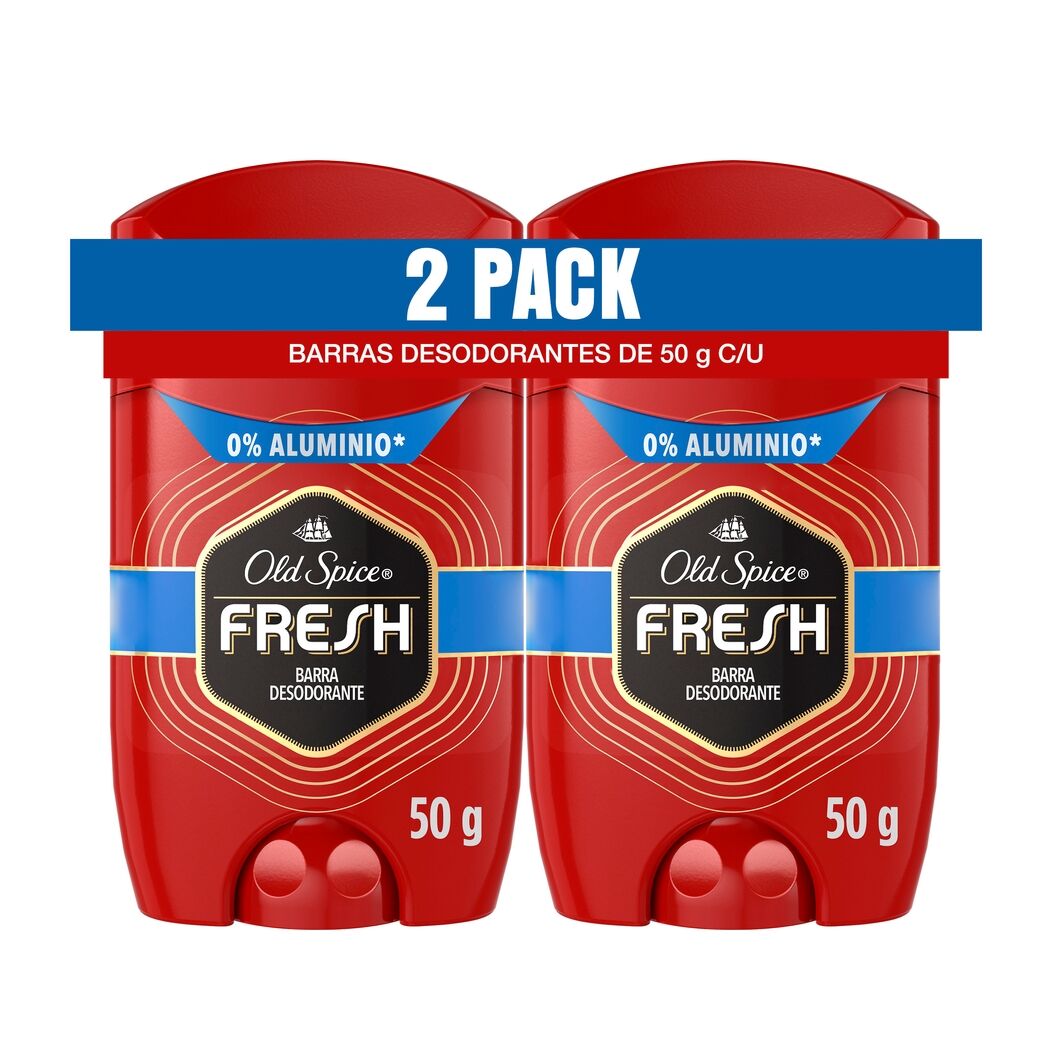 Barra Desodorante Old Spice Fresh 50g 2 Unidades