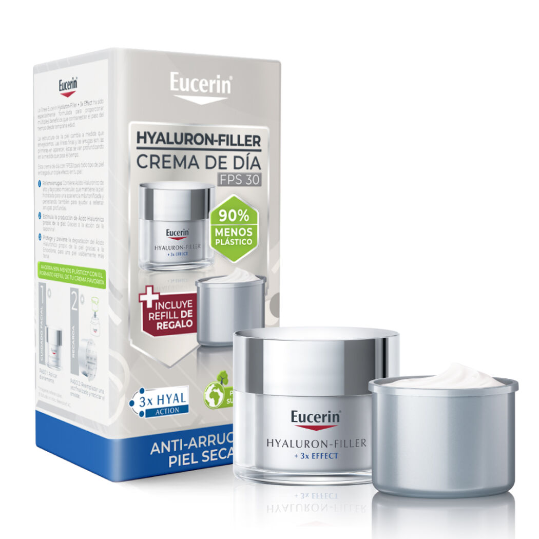 EUCERIN Pack Rutina Hyaluron Filler Refill Antiarrugas 100ml