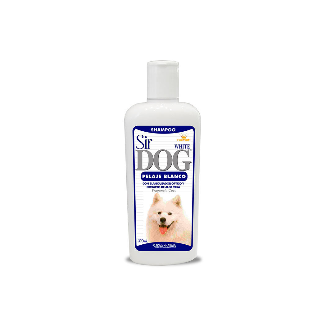 Shampoo Sir Dog Pelaje Blanco 390ml