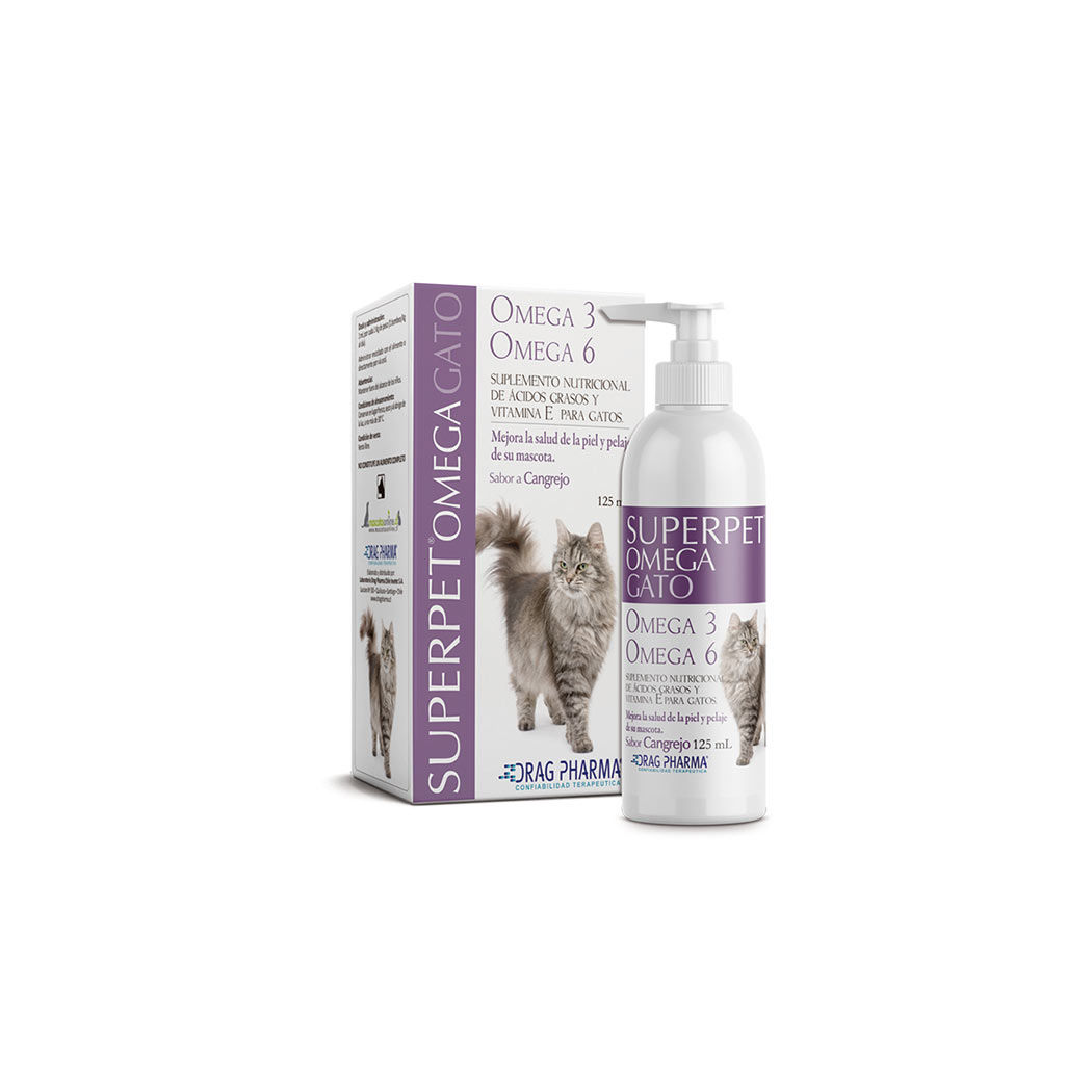 Superpet Omega 6:3 Para Gatos Sabor Cangrejo