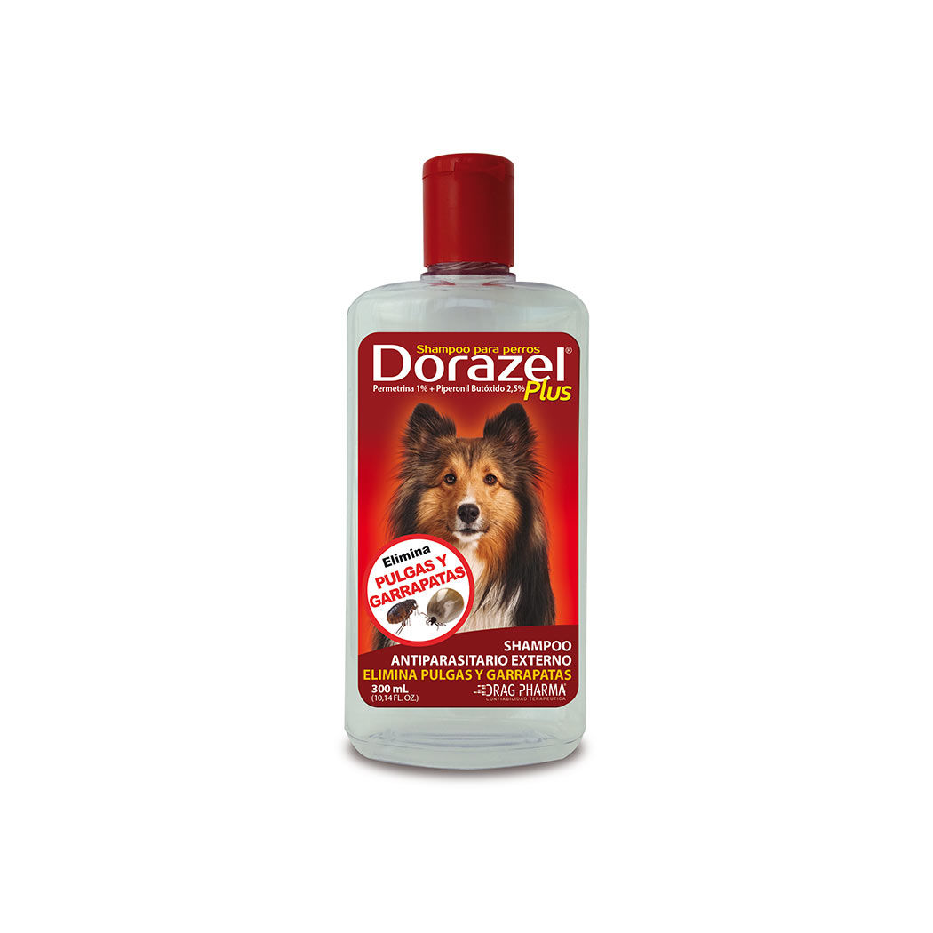 Shampoo Antipulgas Dorazel Perros 1% 300ml