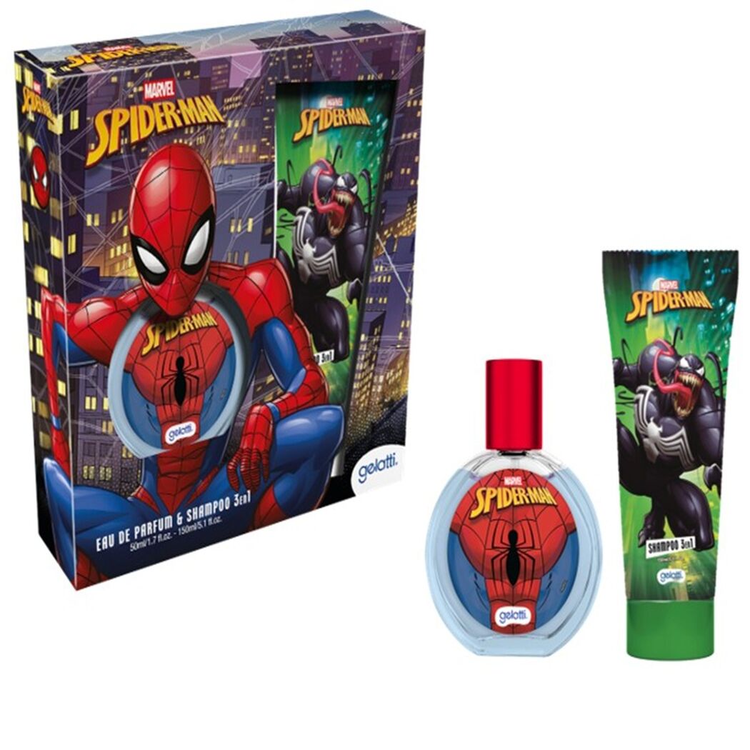 Perfume EDP 50ml + Shampoo 3en1 Spiderman