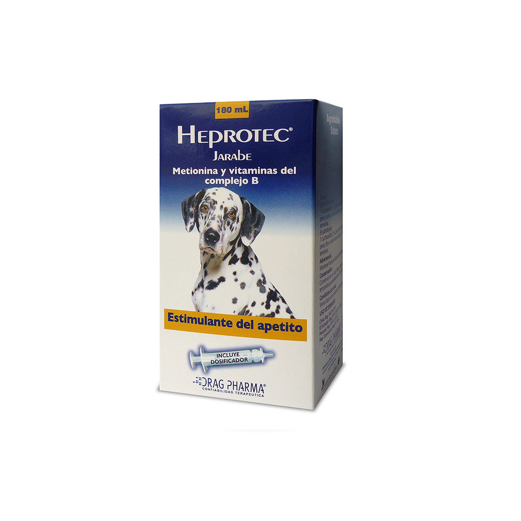 Heprotec Metionina y Vitaminas B Perros Jarabe 180ml