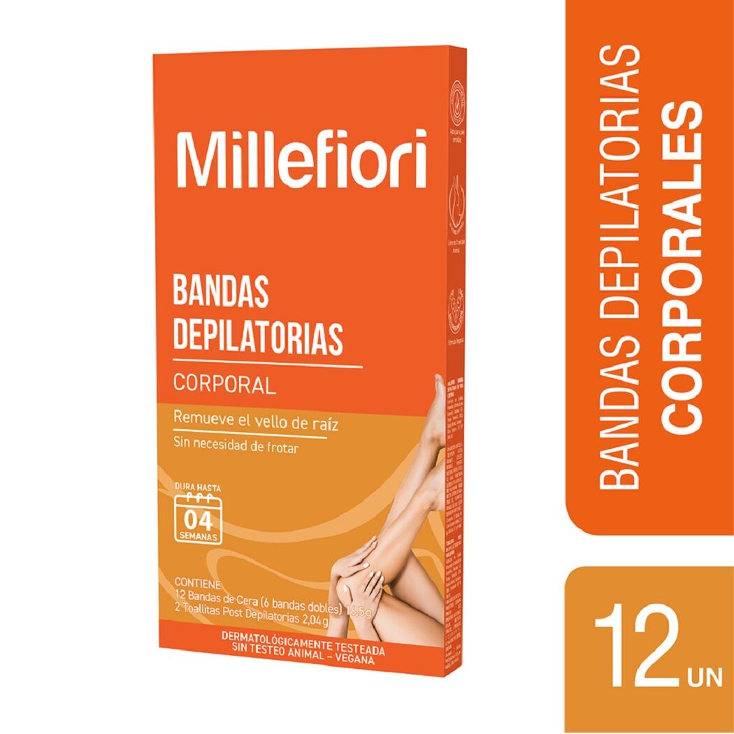 Millefiori Bandas Corporales Soft 12 Unidades
