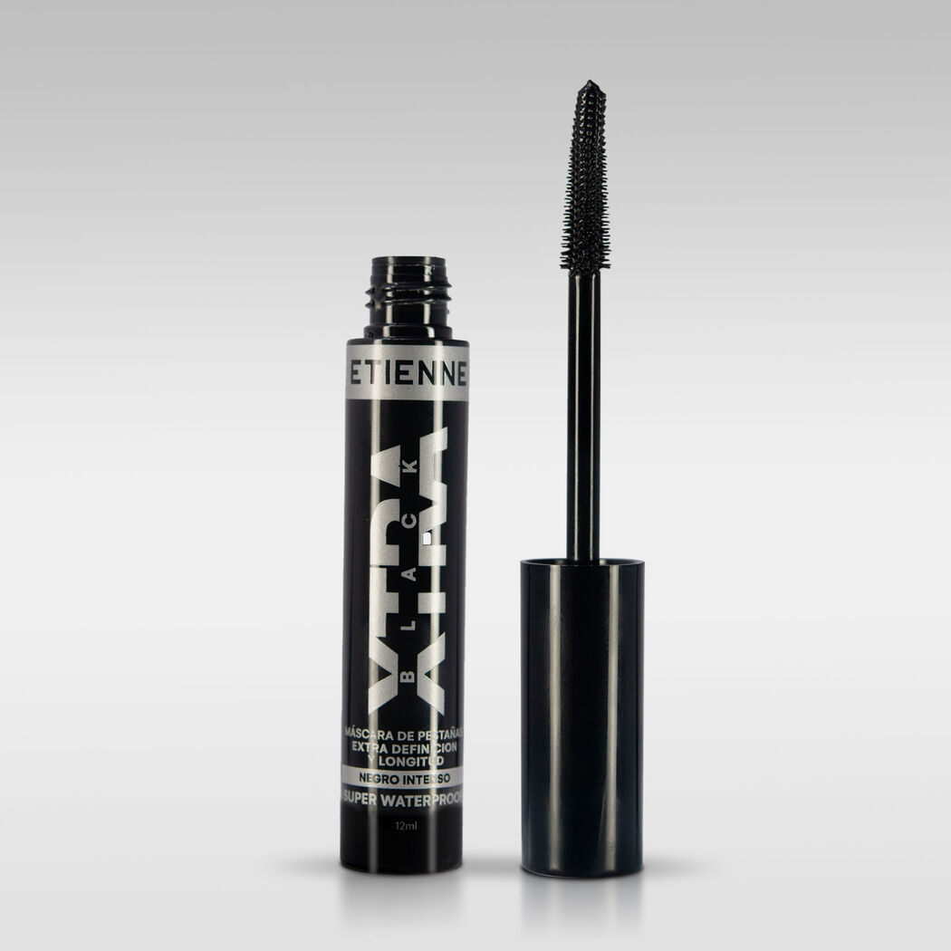 Etienne Mascara Pestañas Xtra Black Super Waterproof