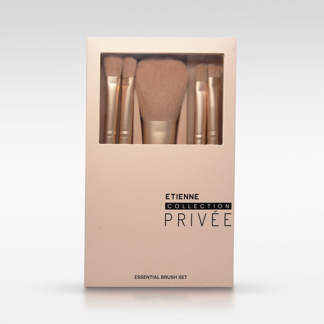 Etienne Privée Set Pinceles y Brochas 5x