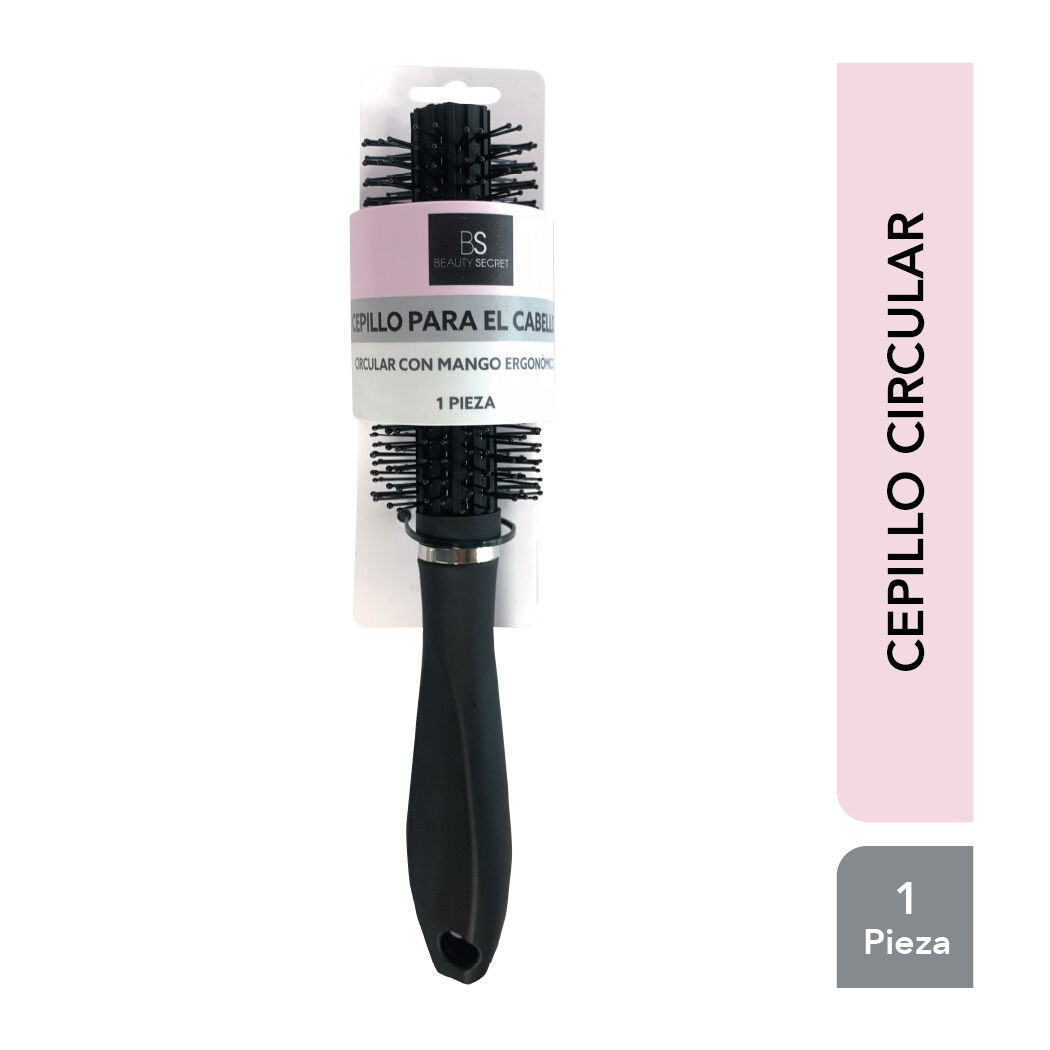 Beauty Secret Cepillo Regular Circular Negro