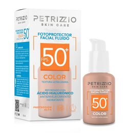 Petrizzio Protector Solar Color F50+ con Ácido Hialurónico