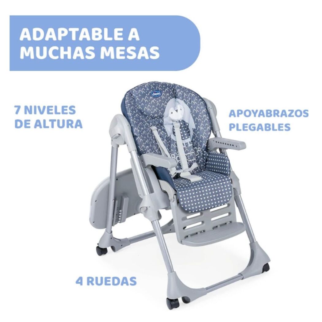 Silla de comer Alta Polly Easy, Pinguin