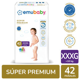 Emubaby Pañales Desechables Super Premium XXXG 42u