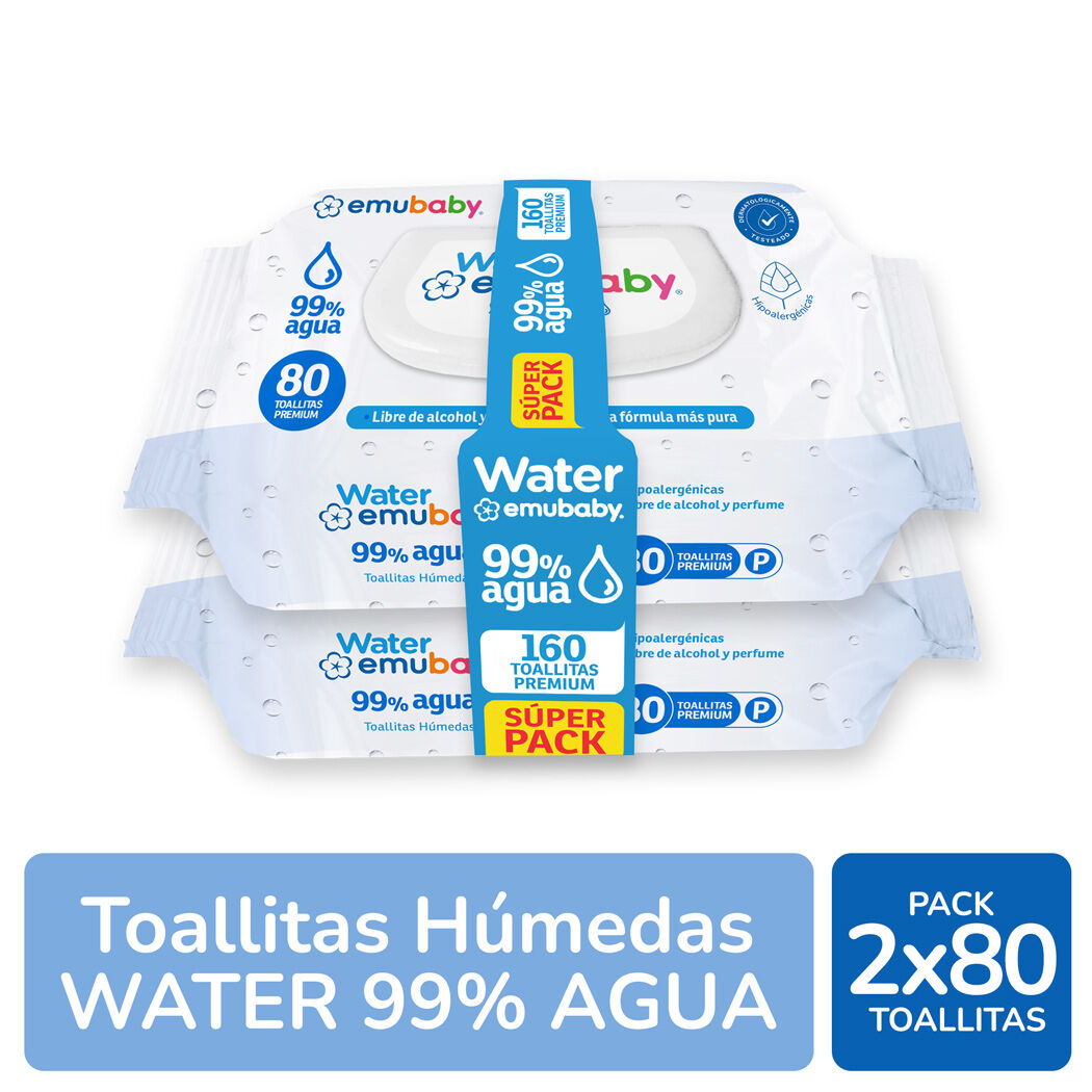 Toallas Húmedas Para Bebé 160 Unidades