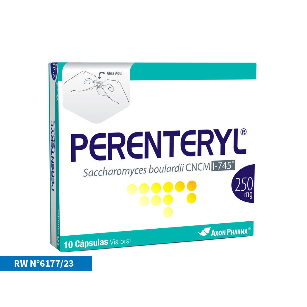 Perenteryl 250mg 10 Cápsulas