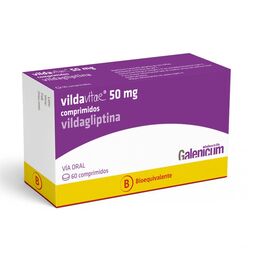 Vildavitae plus vildagliptina 50 mg metformina 850 mg 60 comprimidos recubiertos