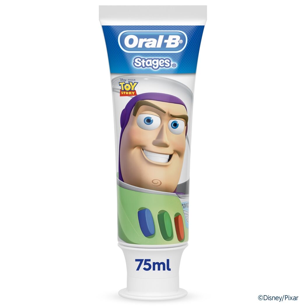 Pasta de Dientes Infantil Oral-B Stages con flúor 75 ml