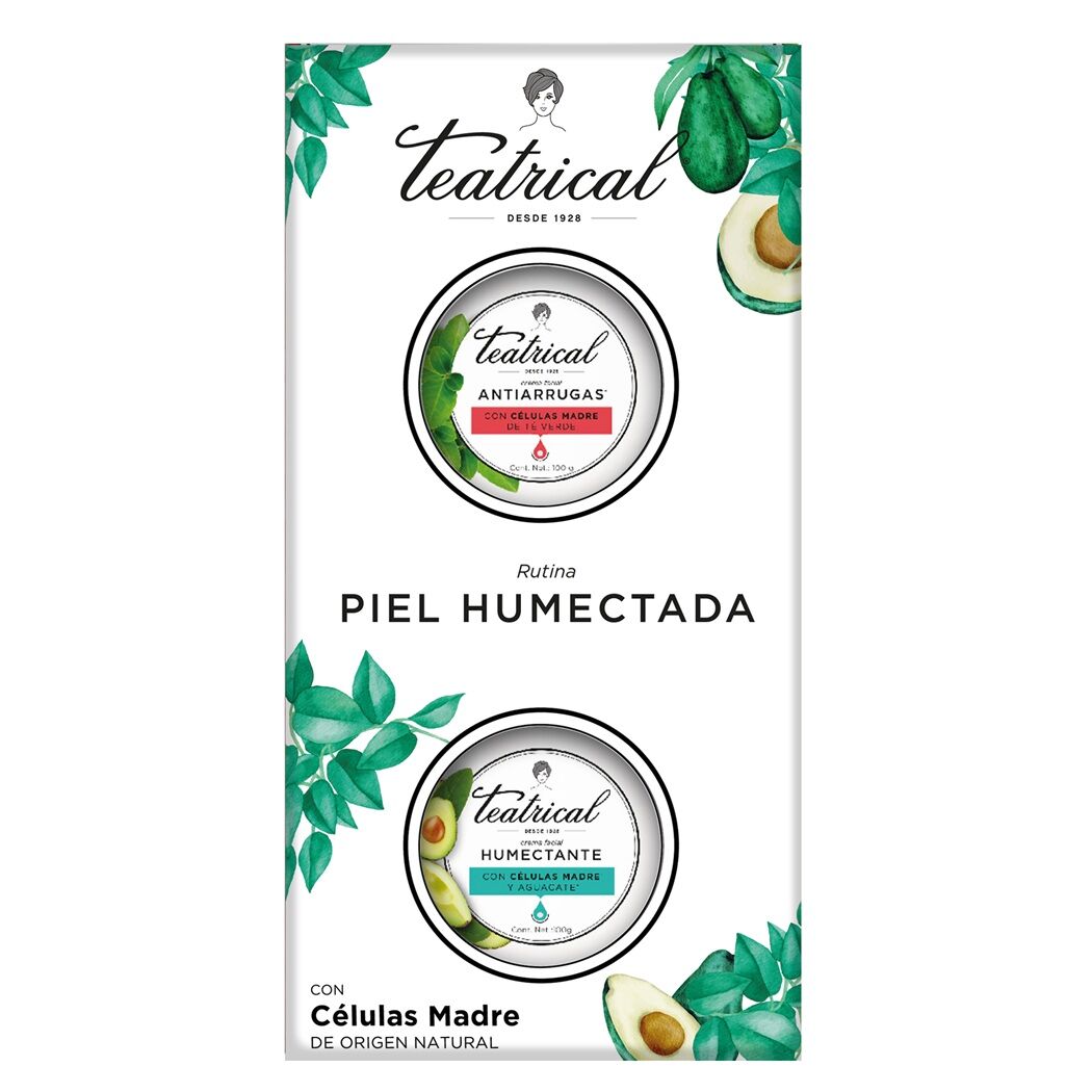 Pack Crema Humectante 100g + Crema Antiarrugas 100g