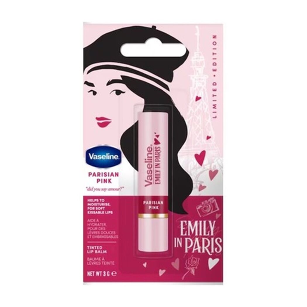 Vaseline Emily In Paris Bálsamo Labial Parisian Pink